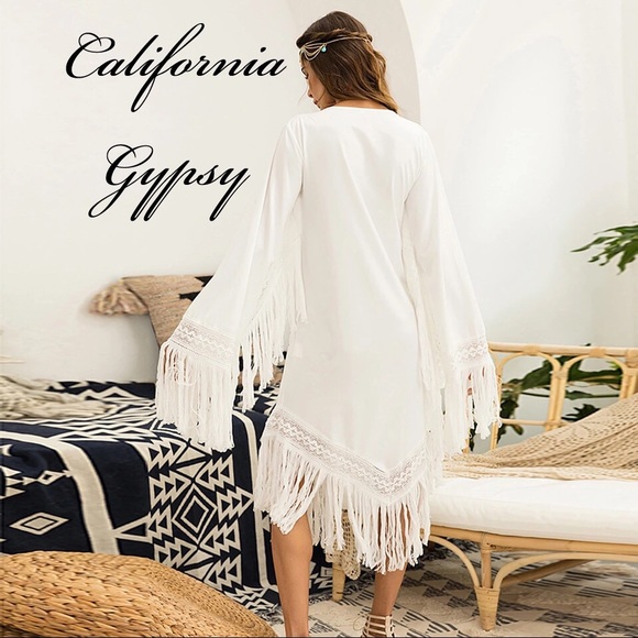 RESTOCKING🎉Hippie Coachella festival kimono dress - Picture 3 of 8